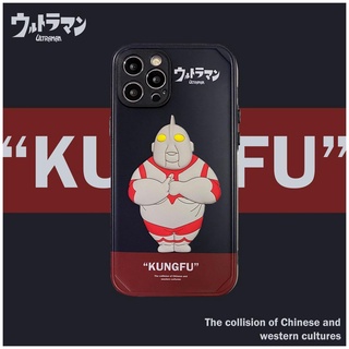 Funny Tridimensional Ultraman ins Pareja iPhone12 Apple 11 Teléfono Caso xs/xr/xsmax/7/8plus