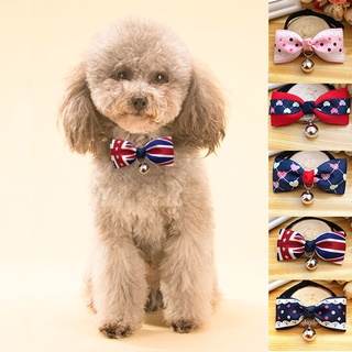 collar para mascotas/collar de perro con campana ajustable para cachorros/collar de corbata para gatitos/gatos/perros