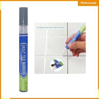 blanco lechada pluma azulejos líneas marcador ducha reparación gap recubrimiento diy anti-molde (7)