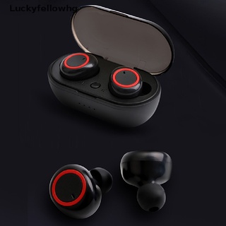 [Luckyfellowhg] Wireless 5.0 Bluetooth Earphone HiFi Stereo Bluetooth Headset with Charging Box [HOT]