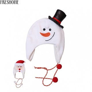 Freshone robusto Santa Claus sombrero superior de dibujos animados muñeco de nieve alce sombrero decoración para fiesta