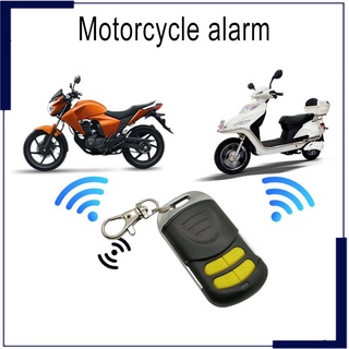 Promoción universal dual control Remoto Sistema De seguridad De Motocicleta alarma De Motocicleta protección robo Bicicleta Scooter Sistema De alarma De Motor