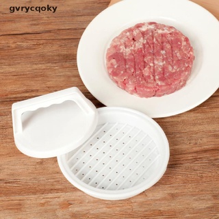 [gvrycqoky] nueva hamburguesa de forma redonda prensa de plástico de grado alimenticio hamburguesa carne carne carne
