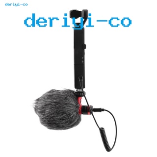 De Noise Reduction Camera Mount Noise Reduction Microphone for DJI OSMO Pocket 2