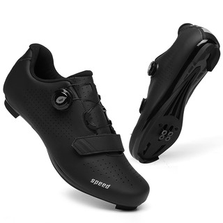 Cod hombres Cleats zapatos de bicicleta de carretera zapatos para Mtb y pedales conjunto de bicicleta de carretera cubierta impermeable ciclismo