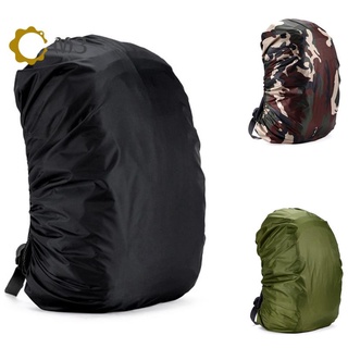 100L mochila impermeable cubierta de lluvia bolsa de polvo bolsas de senderismo, negro