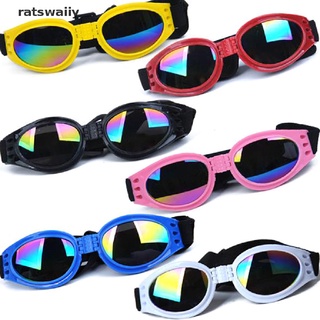 ratswaiiy lentes plegables para mascotas/perros/gafas impermeables/protección para perros/gafas de sol uv co