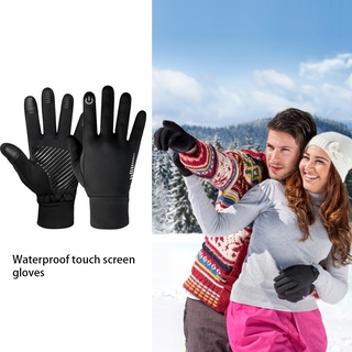 hermosos guantes de invierno para hombre/mujer/pantalla táctil/caliente/al aire libre/ciclismo/correr/mangas