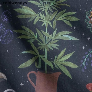 [coldwendys] tapiz en fase lunar para colgar en la pared botánico floral floral tapiz hippie