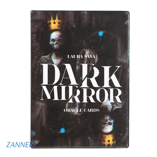 zann dark mirror oracle tarjetas 32 cartas baraja tarot familia partido juego de mesa cartas de tarot