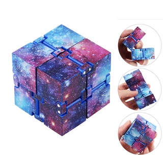 (envío rápido) cubo mágico infinito para niños adultos descompresión cuadrada rompecabezas juguetes Anti estrés Fidget juguete divertido juego de mano aliviar juguetes