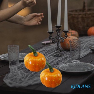 kjdlans 16 piezas mini calabazas artificiales falsas simulación calabaza para halloween acción de gracias