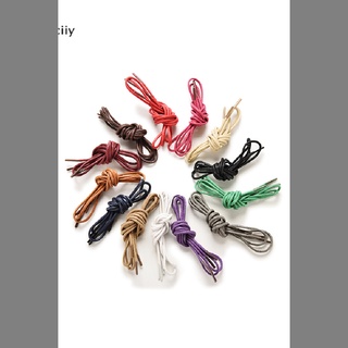kaciiy multi color algodón encerado cordón redondo cuerda vestido zapato cordones 90 cm 1 par co