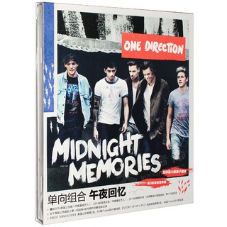 Nuevo recomendado Genuino One Direction Band Group One Direction Álbum Midnight Memories CD + Álbum de fotos con letras