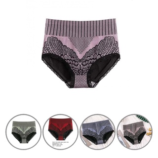 (New) Solid Color Women Briefs Floral Embossed Lace Hip Enhancer Pant Body Shaping for Inside Wear