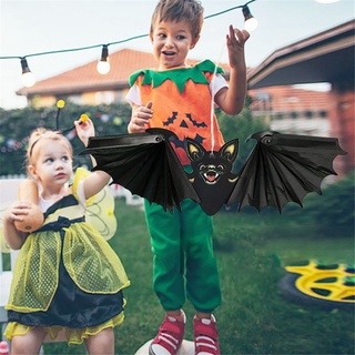 suer vivid paper bats fiesta colgante adorno halloween decoración festival decoración plegable hogar murciélago colgante (8)