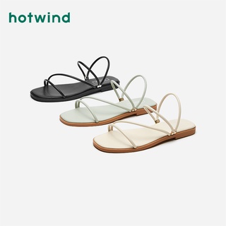 hot air 2021summer nueva mujer plana moda casual zapatos todo-partido cómodo de dos vías sandalias h53w1699