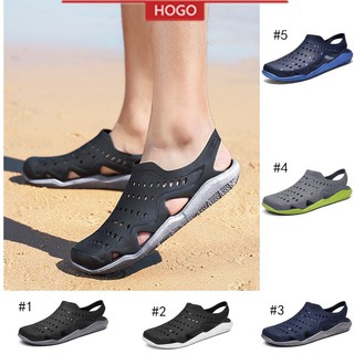 39-45 hombres al aire libre vade sandalias desgaste alta elástica sandalias de playa