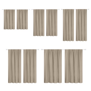 1 pza cortina opaca con panel ciego de lino sólido moderno para sala de estar