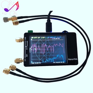 para nanovna vector network analyzer pantalla de prensa hf vhf uhf uv 50khz-900mhz antena analizador cargable (1)