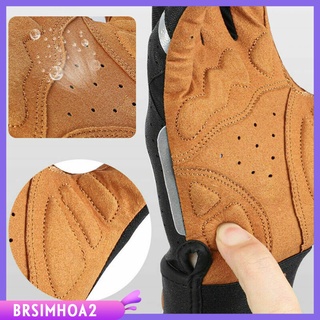 Brsimhoa2 guantes Para Ciclismo/Ciclismo/guantes De Dedos Completos transpirables ligeros Para montar Bicicleta De montaña/Bicicleta Bmx