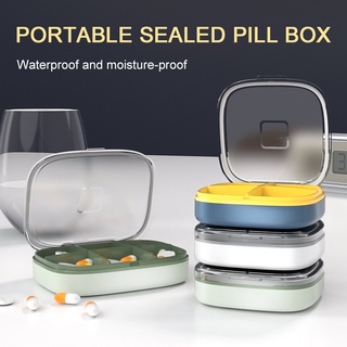 Portable Pill Cases Jewelry Candy Storage Box Vitamin Pill Box Case Container eve