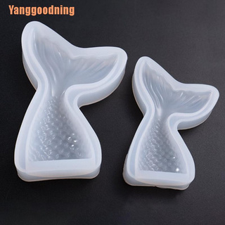 [yanggoodning] moldes de silicón de cola de sirena para decoración de pasteles/repostería