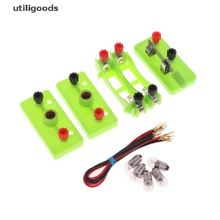 utiligoods niños circuito básico electricidad kit de aprendizaje física juguetes educativos venta caliente (6)