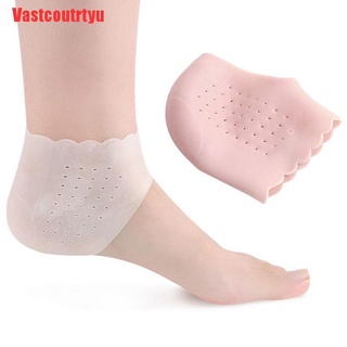 RTYU Women Men Silicone Foot Chapped Care Moisturizing Gel Heel Socks Cracked Skin