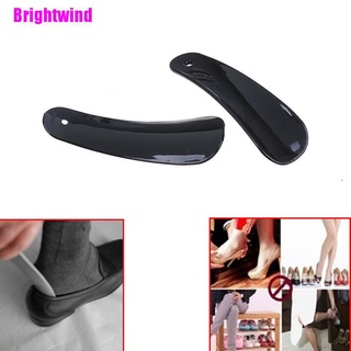 [Brightwind] 2 piezas de 11 cm de plástico negro zapato cuernos cuchara zapatos accesorios