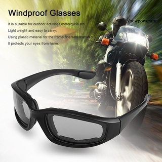 Showpoweram gafas de motocicleta Anti-UV para deportes al aire libre a prueba de viento gafas a prueba de polvo