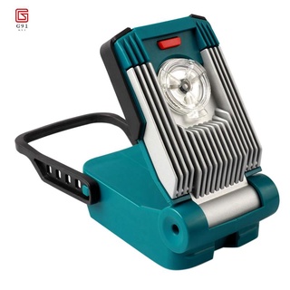 for Makita 14.4V/18V 9W Lithium Battery USB Outdoor Lamp Spotlight