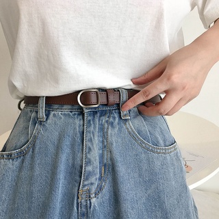 Selenium lujo moda nuevo diseñador Jeans decorativos mujeres mujer cintura correa de cuero PU cinturones/Multicolor (3)
