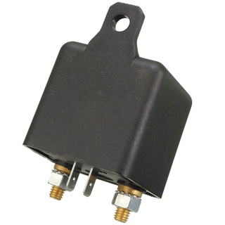 12v 100amp 4-pin heavy duty encendido/apagado interruptor de carga dividida relé para auto barco van negro