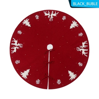 Black_buble] falda árbol De navidad De lana 3d De malla Para árbol De navidad