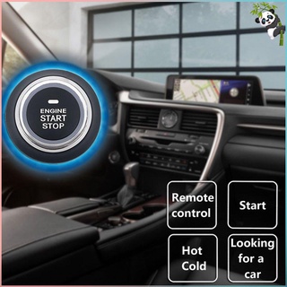 Partol Smart Key PKE alarma de coche pasiva entrada sin llave sistema de coche motor de arranque de parada botón de arranque remoto Sensor de choque X5