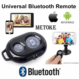 Metoke Control remoto inalámbrico Bluetooth Selfie Android/IOS teléfono Selfie obturador