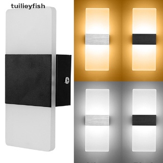Tuilieyfish Led Wall Light Up Down Cube Indoor Outdoor Sconce Lighting Lamp Fixture Decor CO