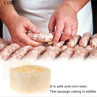 [cod] 50 mm comestibles salchichas herramienta de embalaje de salchicha tubo carcasa para salchichas caliente