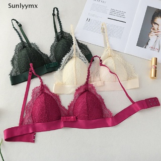 [SNL] Women Deep V Bra Sexy Floral Lace Bras Bralette Push Up Bra Lingerie Underwear YMX