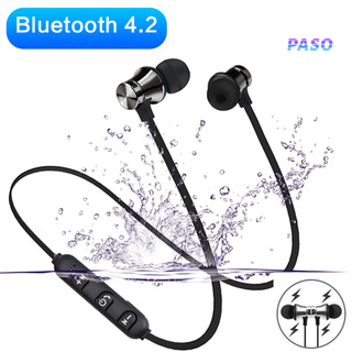 Auriculares Magnéticos Inalámbricos Paso Bluetooth 4.2 Con Micrófono (1)