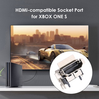 ❅READY❅Replacement HDMI-Compatible Port Socket Connector for Xbox One S Console
