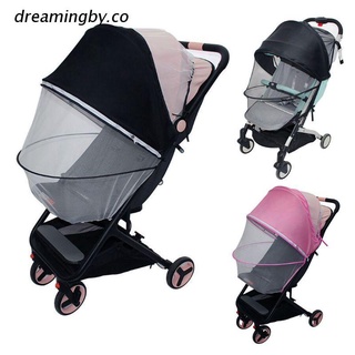 dreamingby.co cochecito de bebé universal mosquitera verano parasol cubierta completa bebés carro niño anti-mosquitos redes