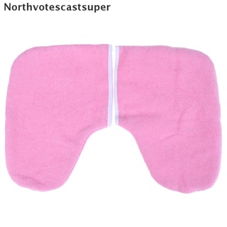 northvotescastsuper 1 par de parafinas de cera de baño para pies cuidado de pies tela spa pedicura enfermería rosa nvcs