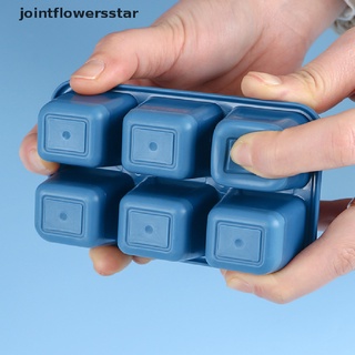 jsco 1/3 piezas de silicona cubo de hielo molde multicolor cubo de hielo molde accesorios de cocina estrella