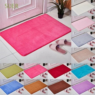 suer 40x60cm alfombra de baño de cocina inodoro alfombra antideslizante absorbente alfombra de espuma viscoelástica hogar suave alfombra de ducha/multicolor
