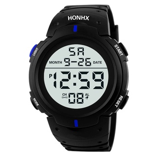 [FOSEN] HONHX reloj LED Digital de lujo para hombre fecha deporte hombres reloj electrónico al aire libre