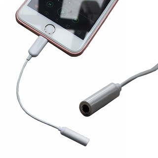 Cable adaptador de Audio Lightning a 3.5 mm para Apple iPhone 7/7 Plus