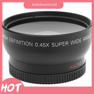 X 52 mm Super gran angular Macro lente para Nikon 18-55 mm 55-200 mm 50 mm de alta calidad