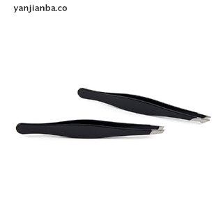 (nuevo) pinzas de acero inoxidable antiestáticos pinzas de precisión pinzas de cejas herramientas de recorte [yanjianba]